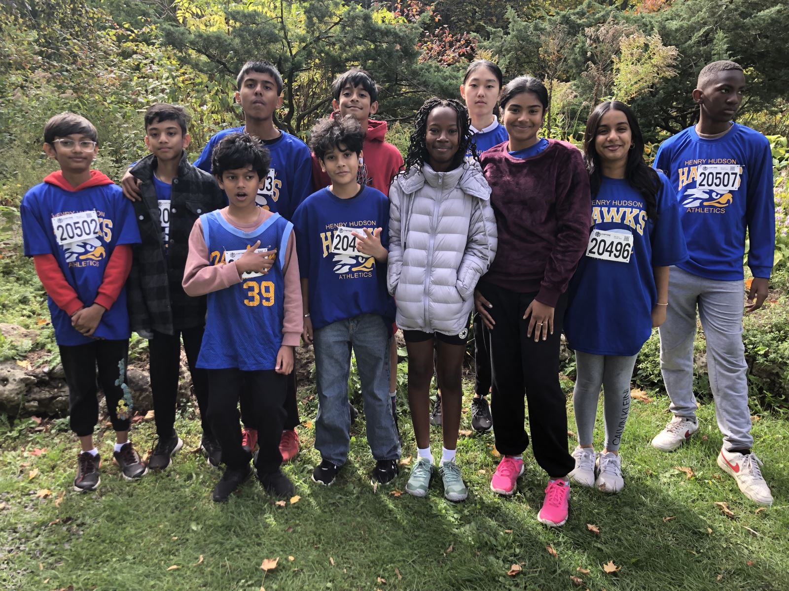 Cross Country Team 2025
